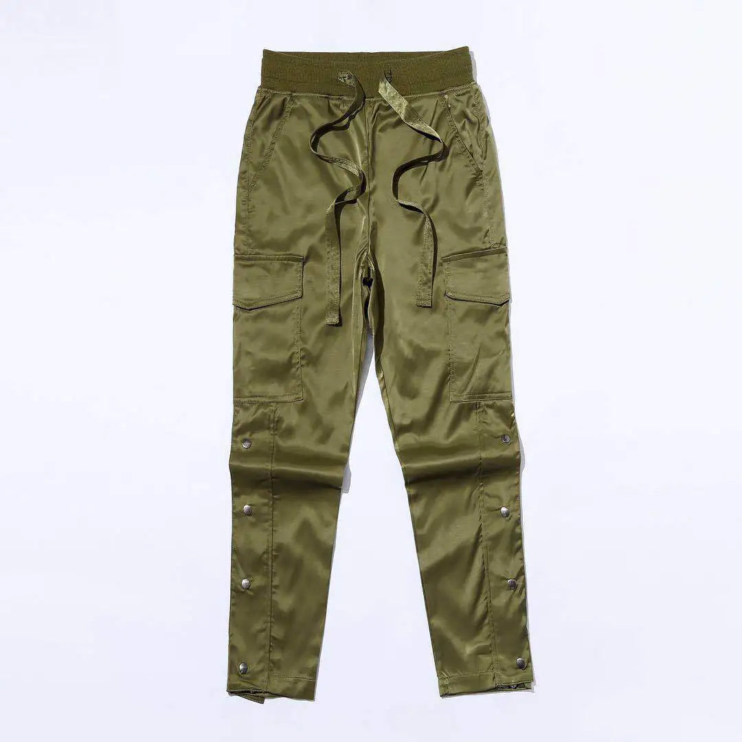 Men's Cargo Pants with Velcro Closure
