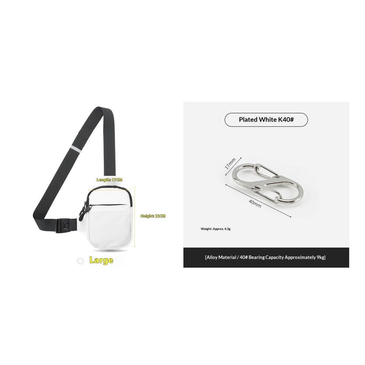 Mini Crossbody and Waist Bag