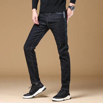 Loose Harem Stretch Jeans for Men