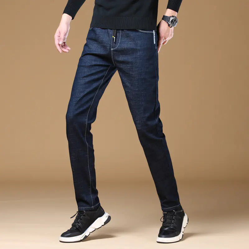 Loose Harem Stretch Jeans for Men