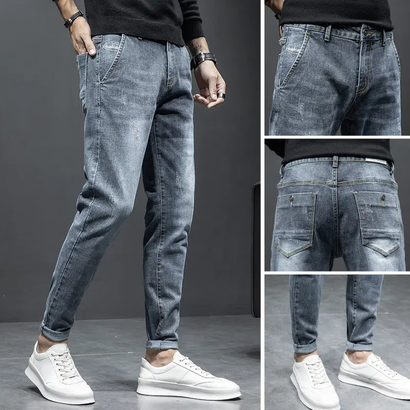 Autumn Slim Fit Men's Jeans