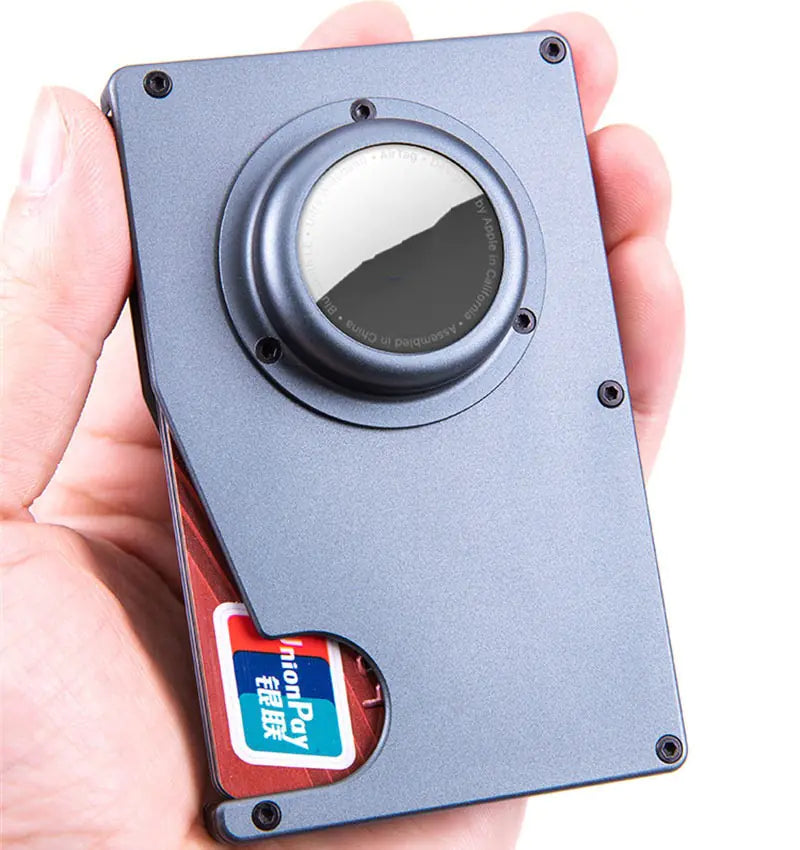 Aluminum Alloy RFID Metal Wallet Card Holder