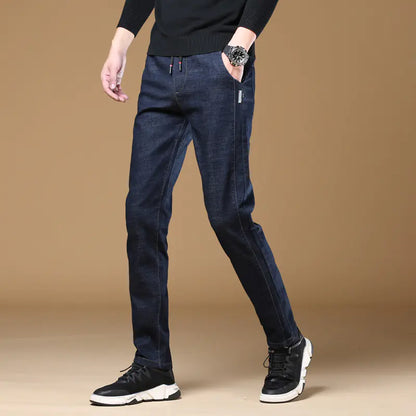 Loose Harem Stretch Jeans for Men