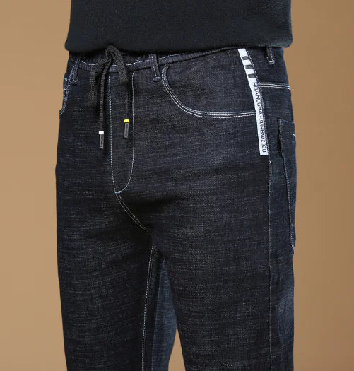 Loose Harem Stretch Jeans for Men
