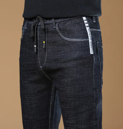Loose Harem Stretch Jeans for Men