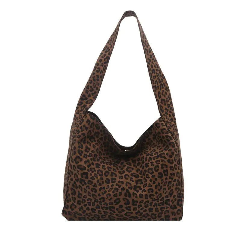 Leopard Print Large Capacity Women's Bag