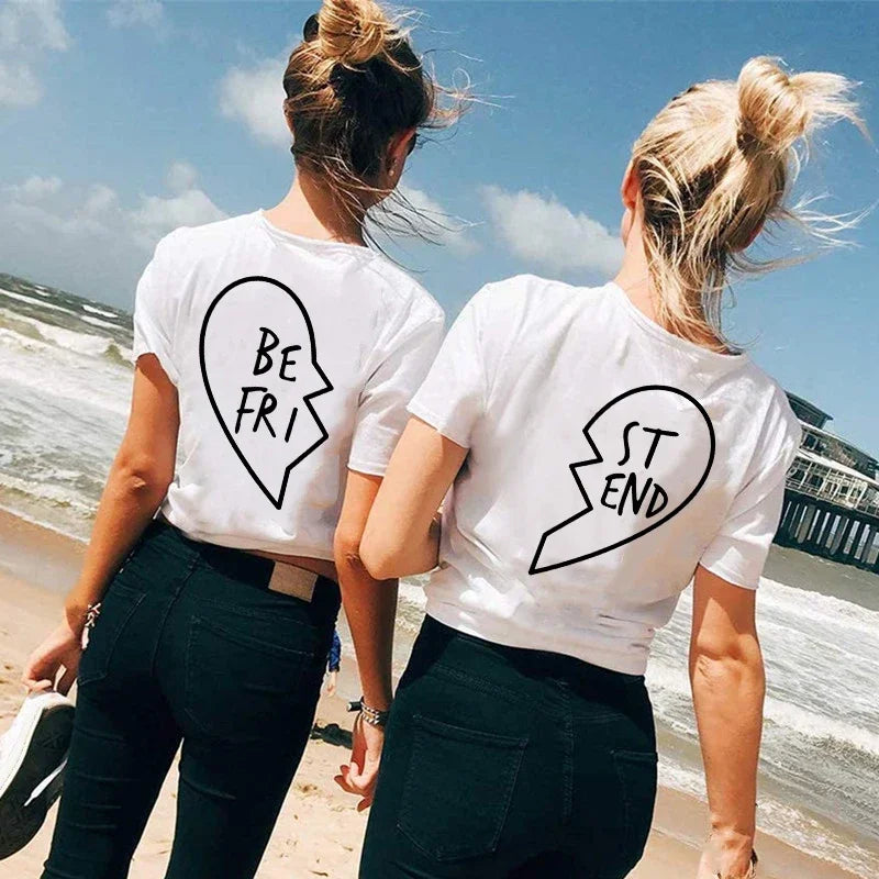 Summer Graphic T-Shirts for Women - Casual Cotton Tops