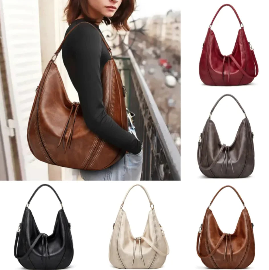Retro Tassel Large Capacity Tote Bag
