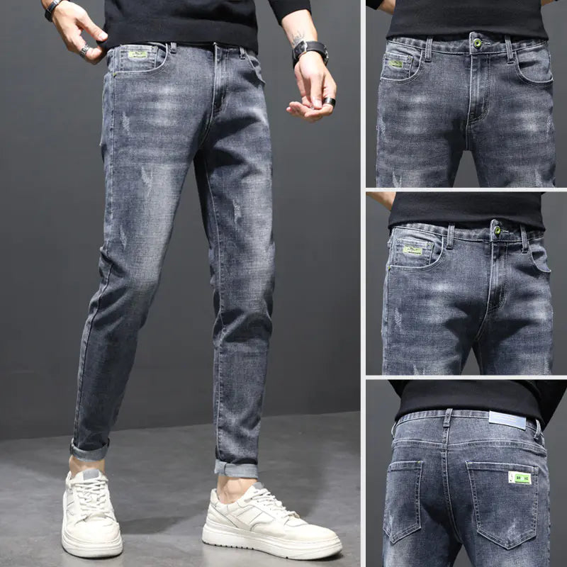 Autumn Slim Fit Men's Jeans