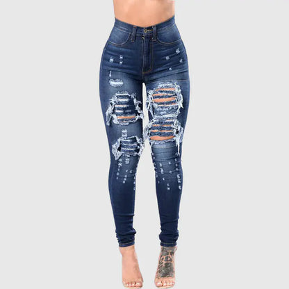 Fashion Slim Trendy Street Style Women's Jeans