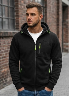 Men Hoodie Cotton Jacket
