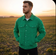 2022 Fall Oversized Denim Jacket for Men