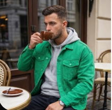 2022 Fall Oversized Denim Jacket for Men