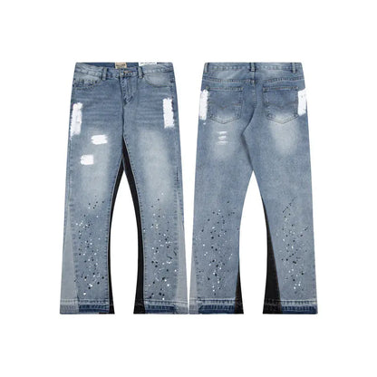 Casual Washed Jeans for Men and Women