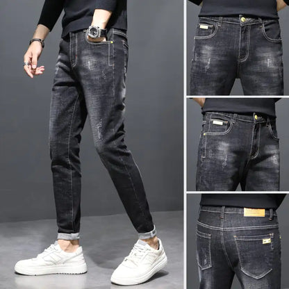 Autumn Slim Fit Men's Jeans