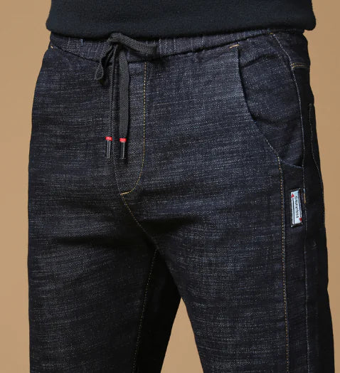 Loose Harem Stretch Jeans for Men