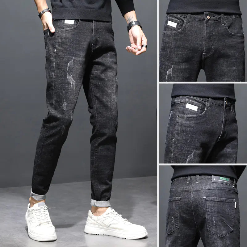 Autumn Slim Fit Men's Jeans