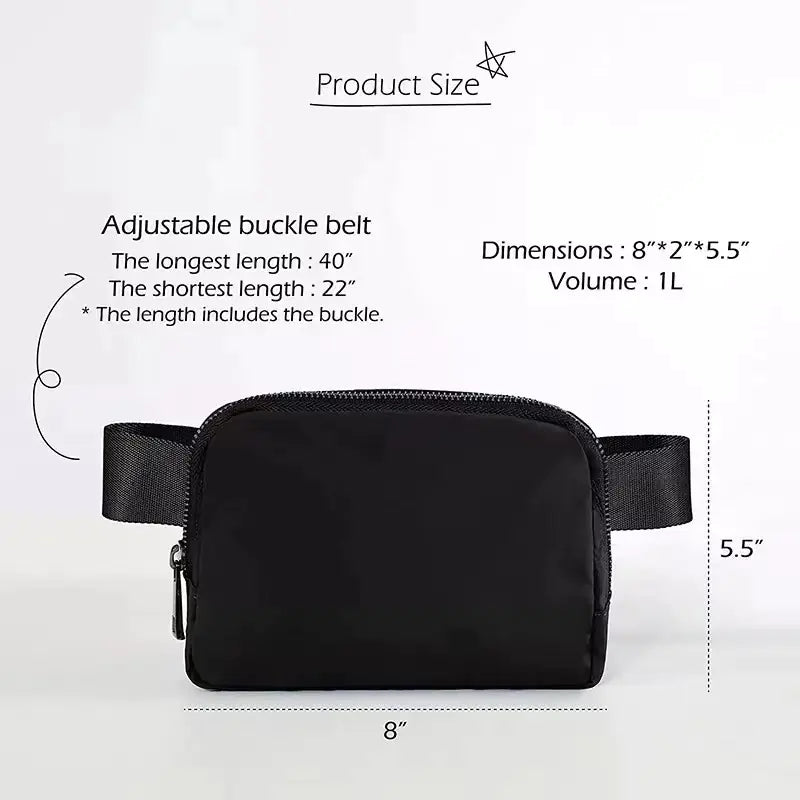 Waterproof Outdoor Running Waist Bag for Men & Women