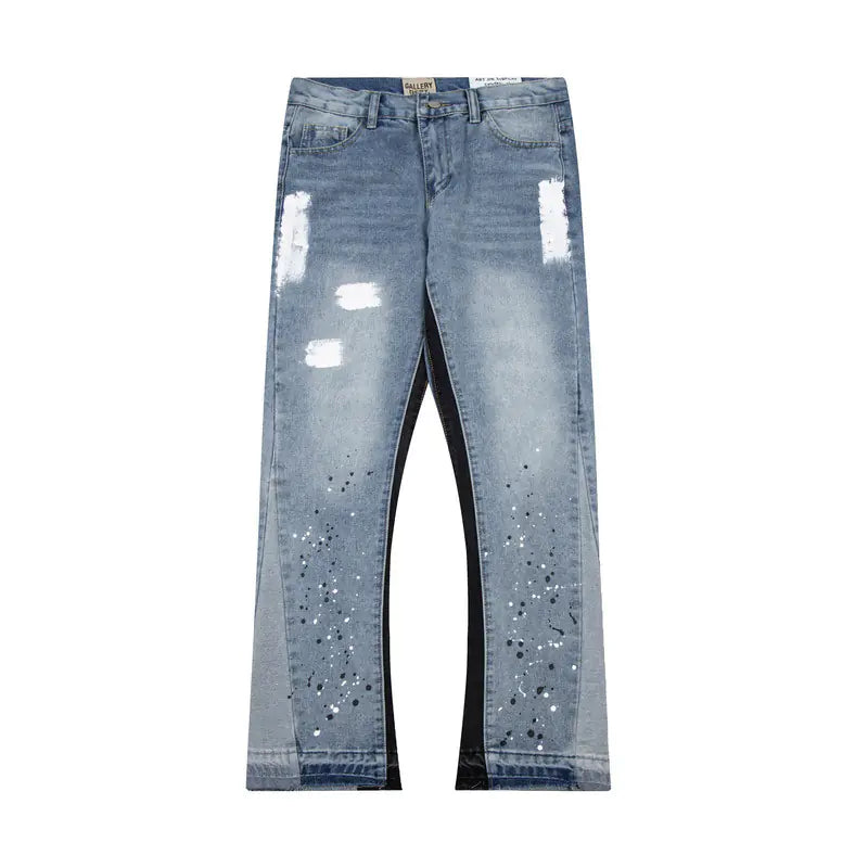 Casual Washed Jeans for Men and Women