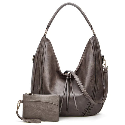 Retro Tassel Large Capacity Tote Bag