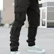 Stylish Men's Oversized Cargo Pants with Pockets