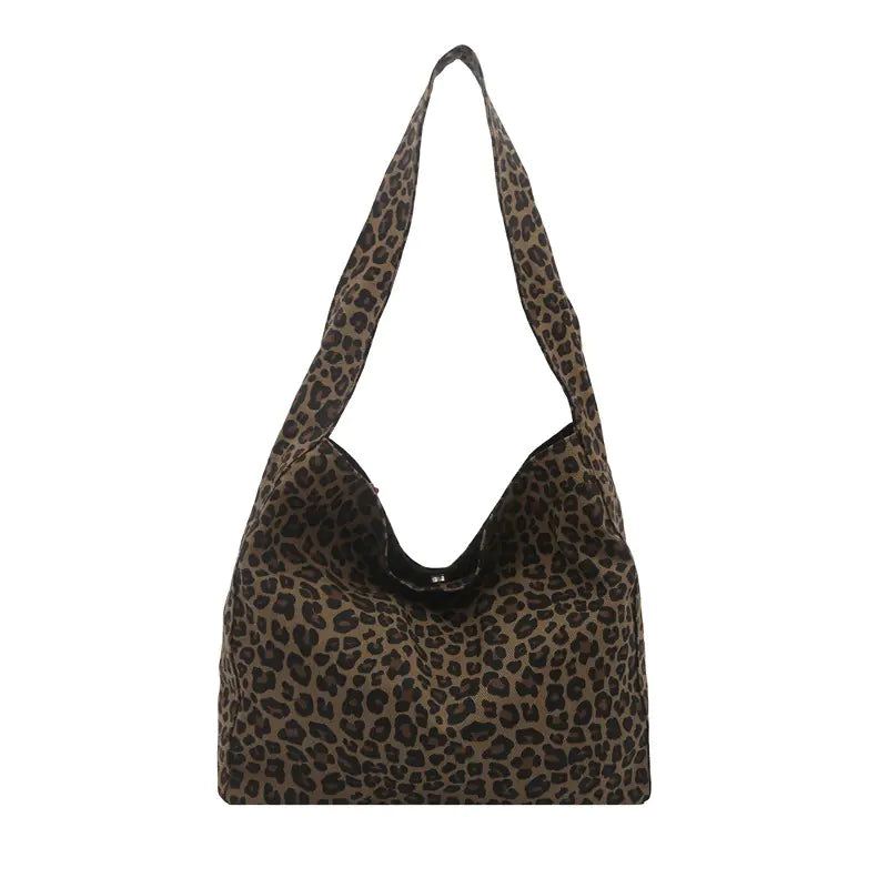 Leopard Print Large Capacity Women's Bag