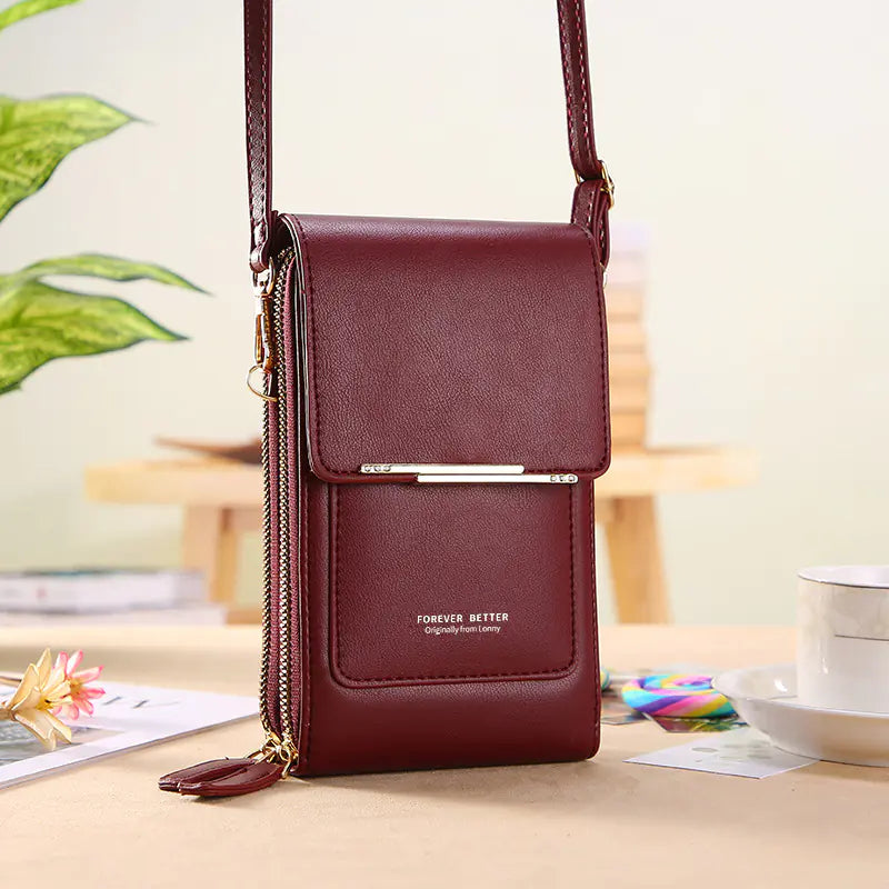 Touch Screen Crossbody Phone Bag