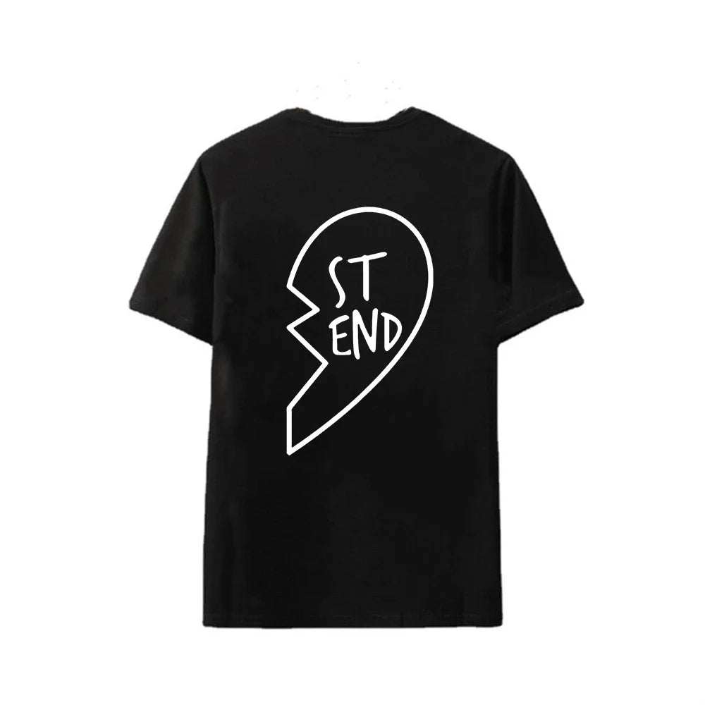 Summer Graphic T-Shirts for Women - Casual Cotton Tops